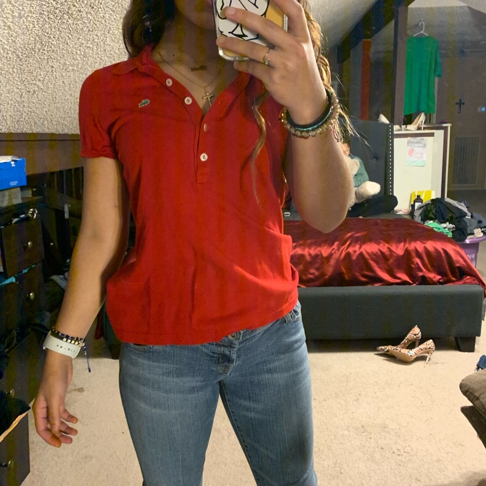 Women's Slim Fit Stretch Cotton Polo Shirt